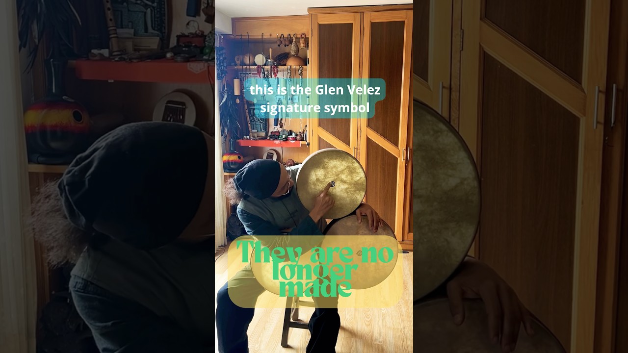 Glen Velez signature Remo frame drum #framedrum #drum #tambor #cham&aacute;n #glenvelez #fluidocosmico