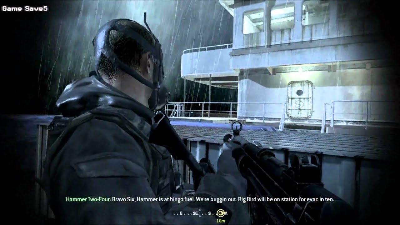 Call of Duty 4 - Campaign - Training and Mission 1 (Crew Expendable)