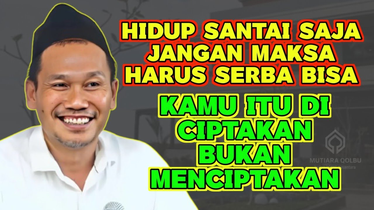 Pengajian gus baha || JANGAN MEMAKSAKAN HARUS SERBA ADA #gusbaha #gusbahaterbaru