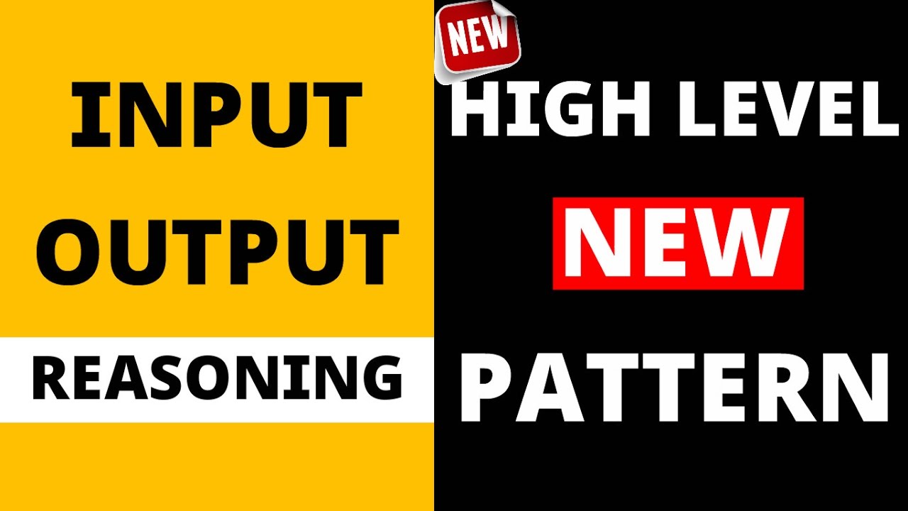 Input Output New Questions - Level - 2 for SBI PO , IBPS , Other bank exams
