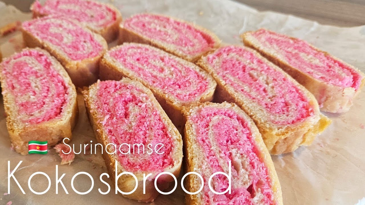 🇸🇷 Surinaamse kokosbrood recept tenoba|Surinamese coconut bread recipe|