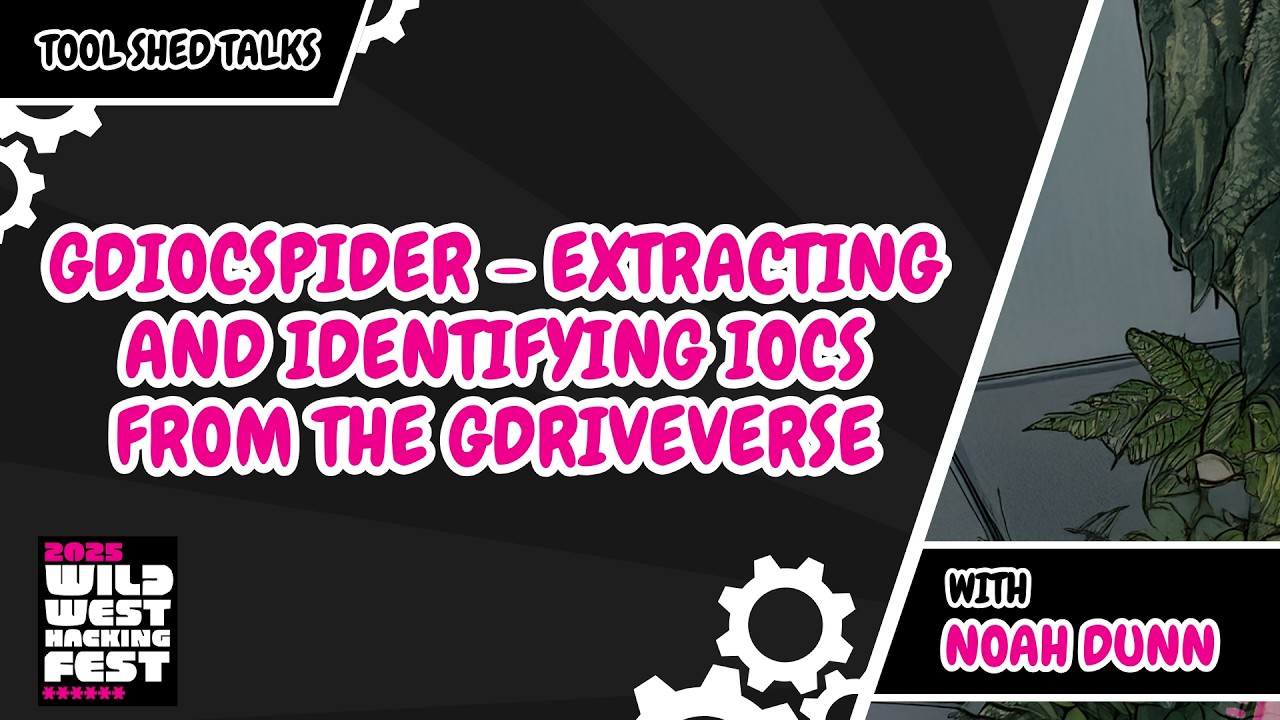 GDIOCSpider — Извлечение и идентификация индикаторов компрометации (IOC) во вселенной GDrive | Но...