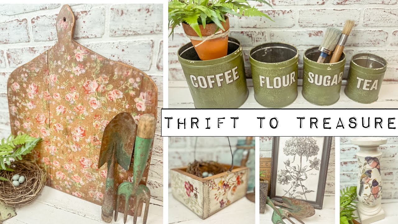 How to Create Vintage Botanical Decor using the NEW IOD Summer Release