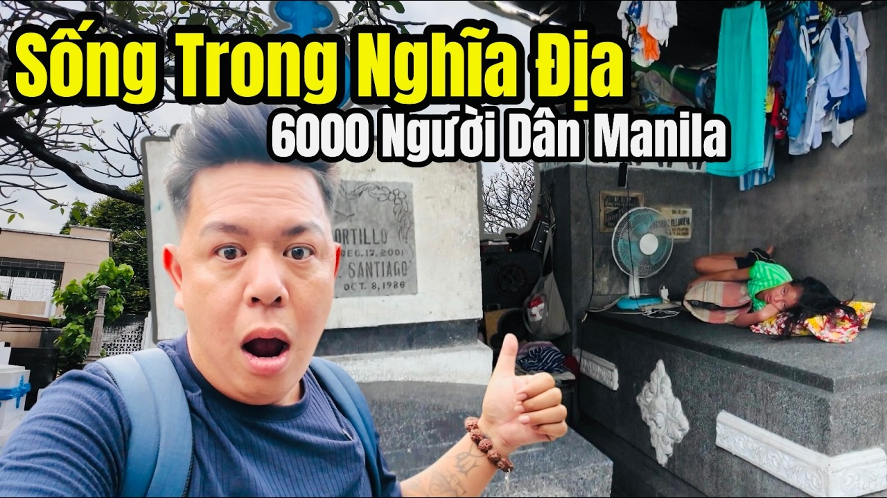 Tôi Đã Vào Nghĩa Địa Nơi Có Hơn 6000 Người Đang Sống Ở Manila Philippines
