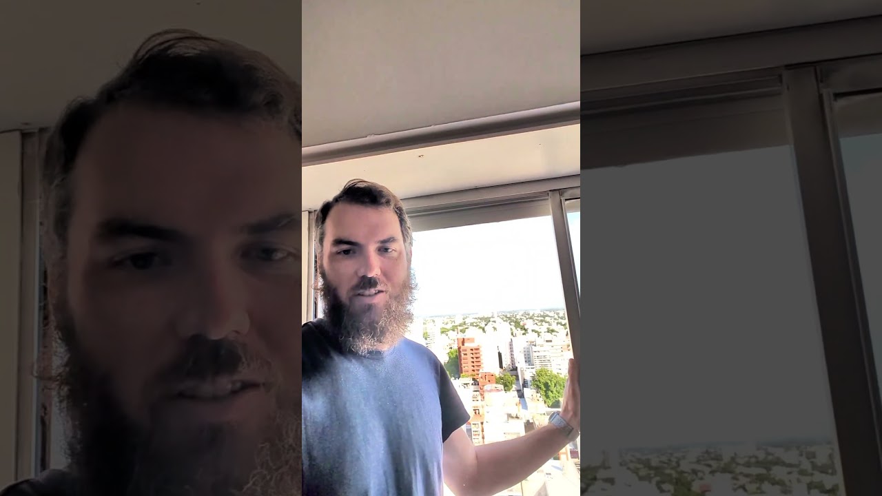 Culture Shock in Argentina - Hotel Window Opens 