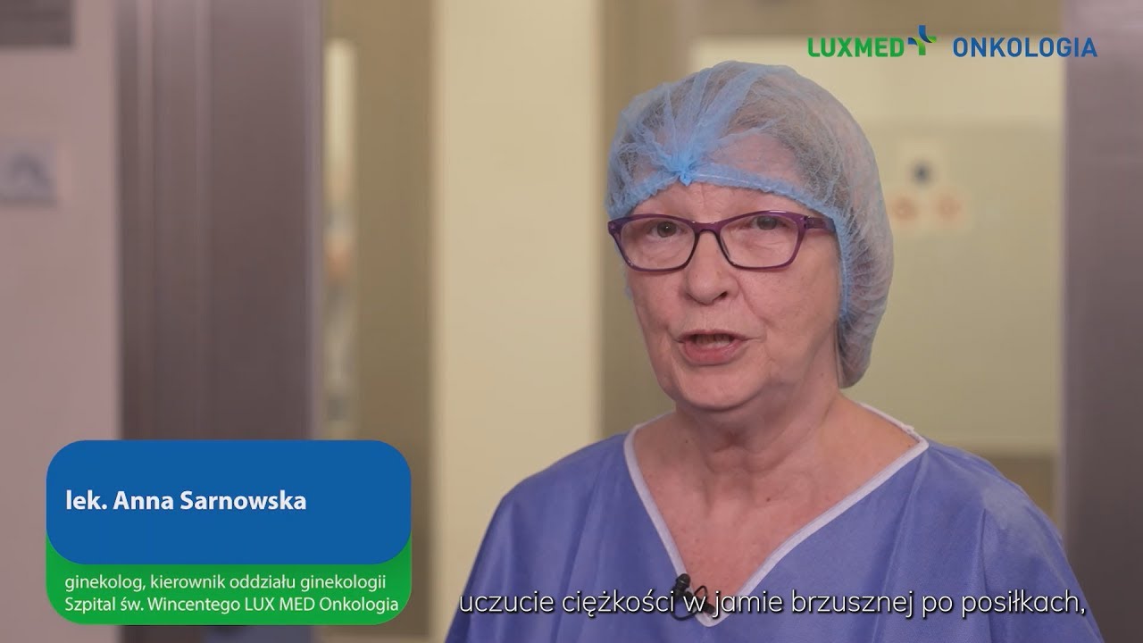 Jak leczy się raka jajnika? | Lek. Anna Sarnowska, ginekolog LUX MED Onkologia