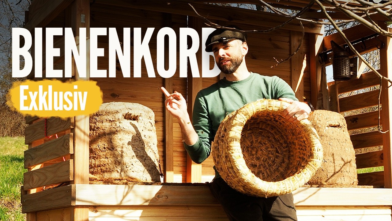 Erst mit Bienenkörben kam die imkerliche Erfüllung