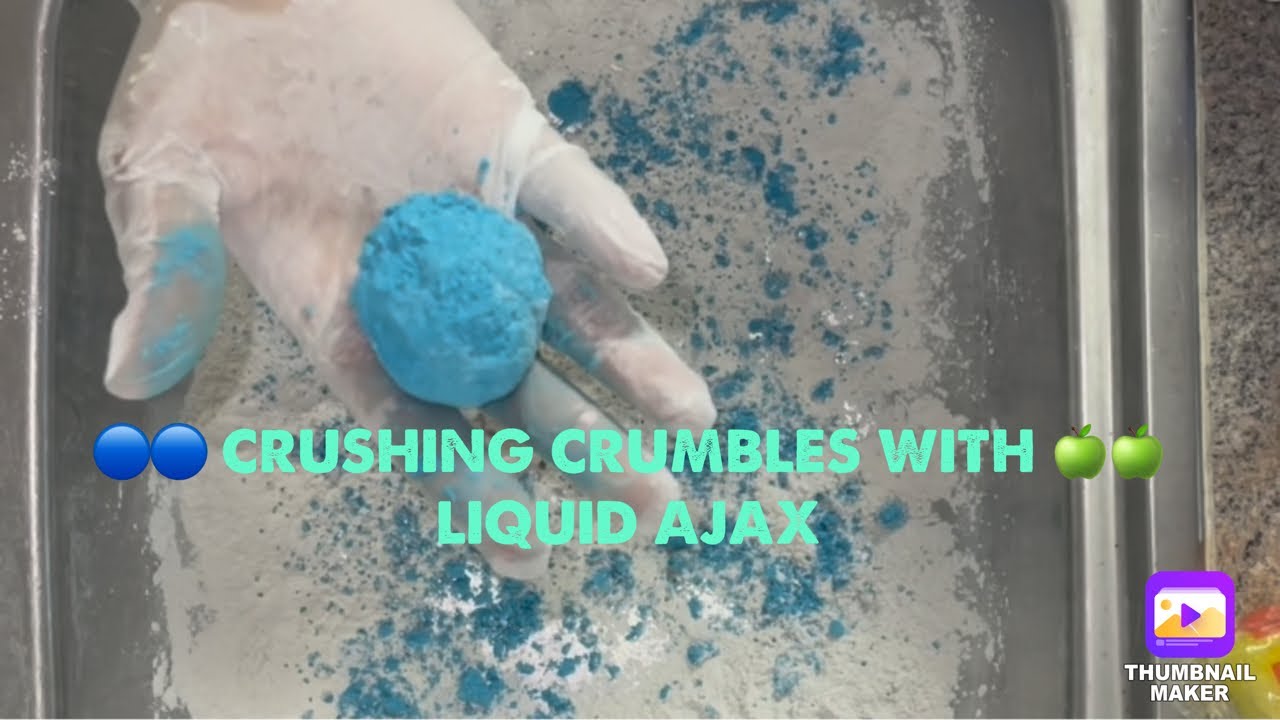 🔵🔵 CRUSHING CRUMBLES WITH 🍏🍏 LIQUID AJAX 🔵🍏