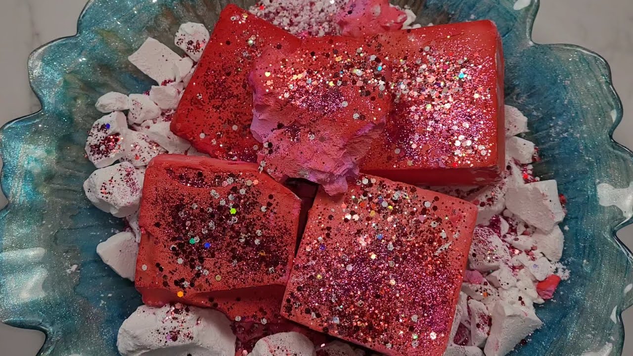 🫧🪷🫧 Dyed Fuchsia & Plain Jane  BSN Blocks n Chunks with Compilation