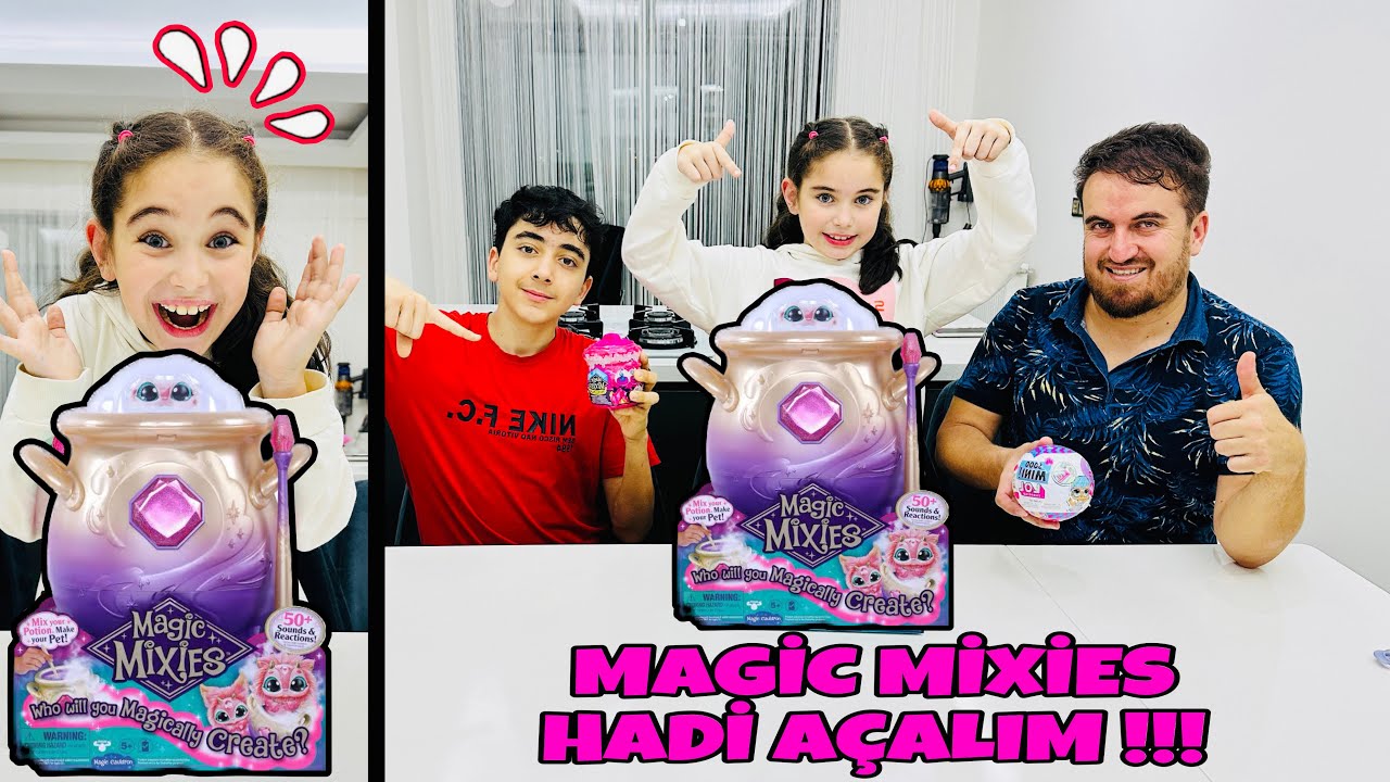 DEV KAZAN MAGİC MİXİES KAZANINI AÇALIM !! 800 BİN ARKADAŞ HEDİYESİ !! 3 OYUNCAK AÇILIMI !!