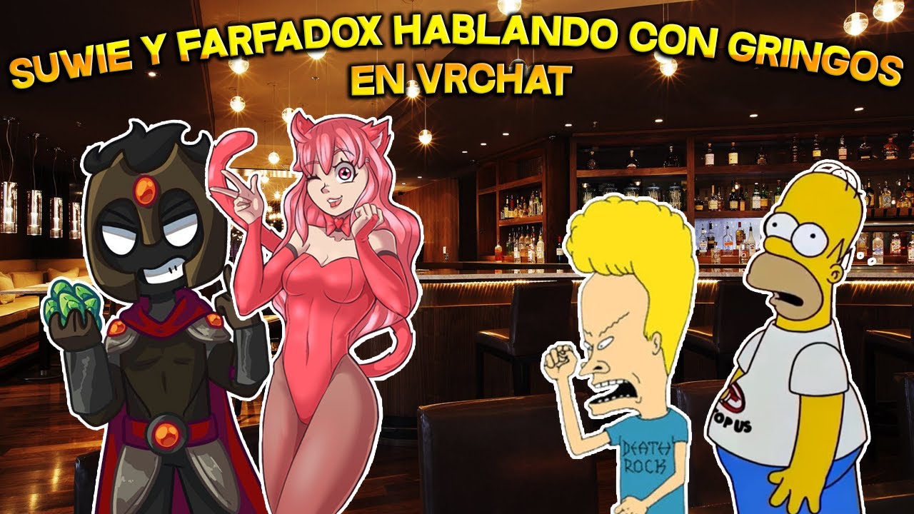 SUWIE и FARFADOX разговаривают с гринго в VRCHAT 😅