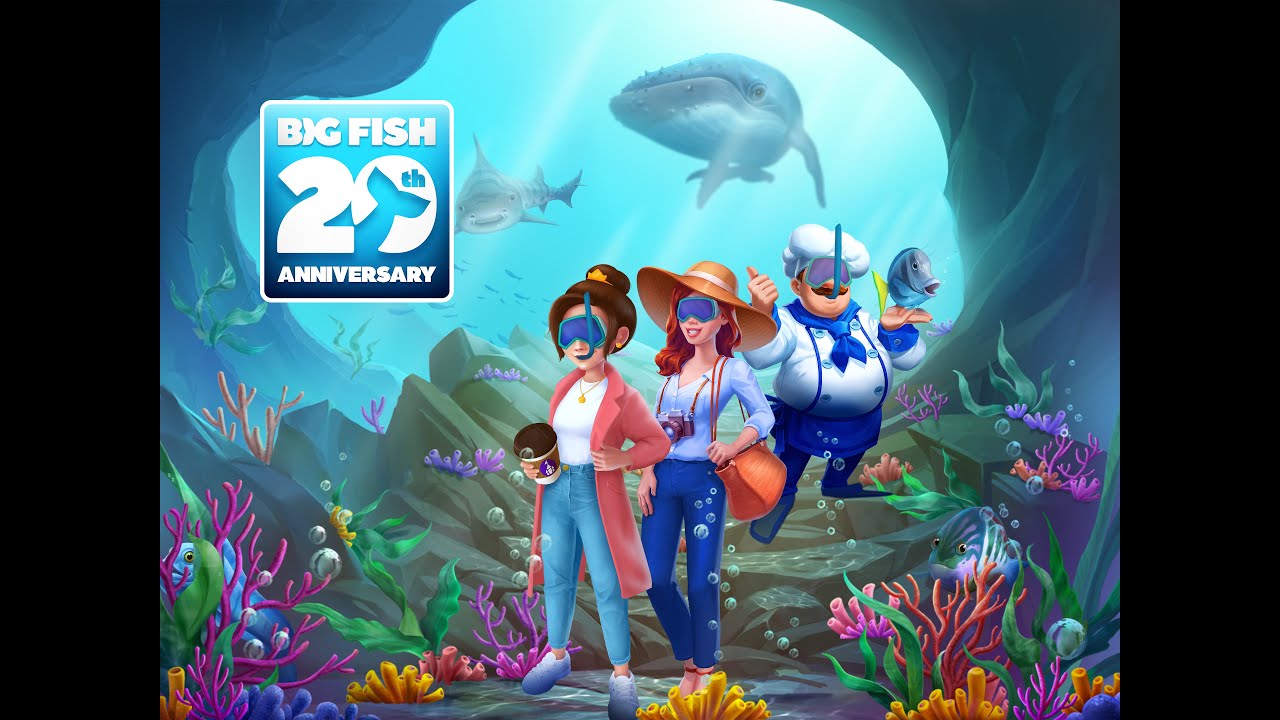 Big Fish logos through our last 20 years!