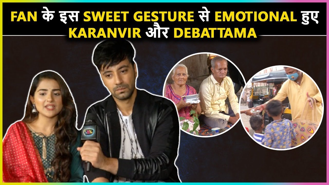 Karanvir Sharma and Debattama Saha's Emotional Reaction On Fan's Sweet Gesture | Exclusive