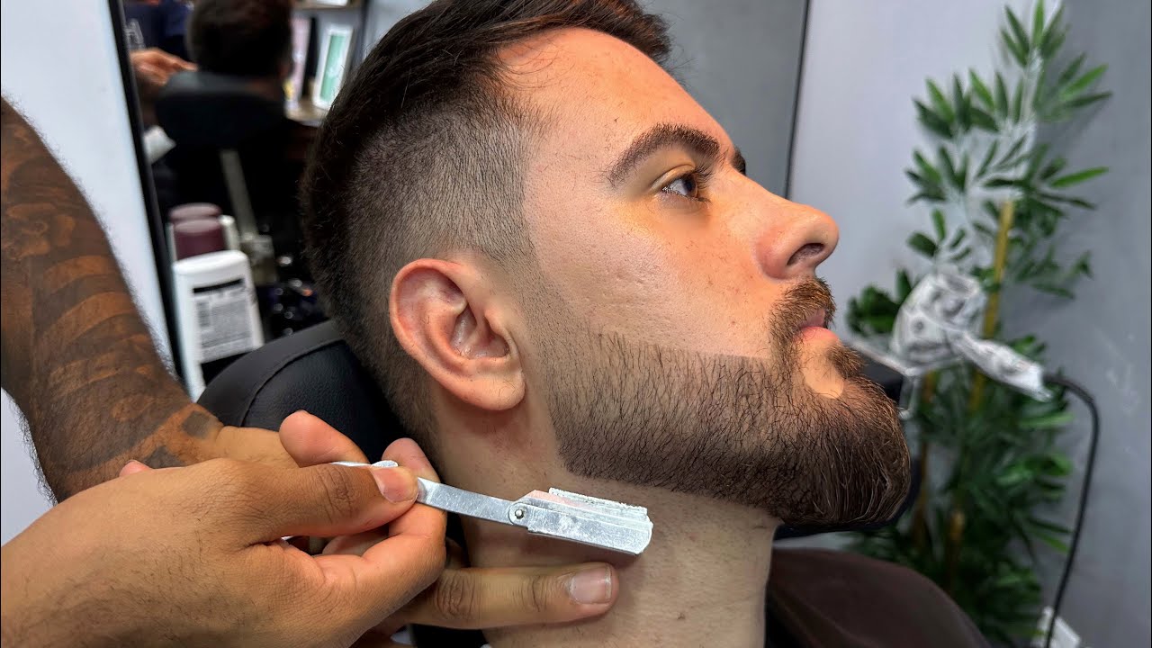Como fazer uma barba baixa perfeita passo a passo 🚀🚨