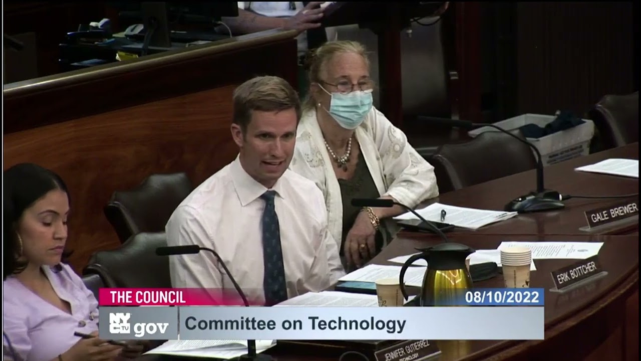 Technology Committee Hearing
