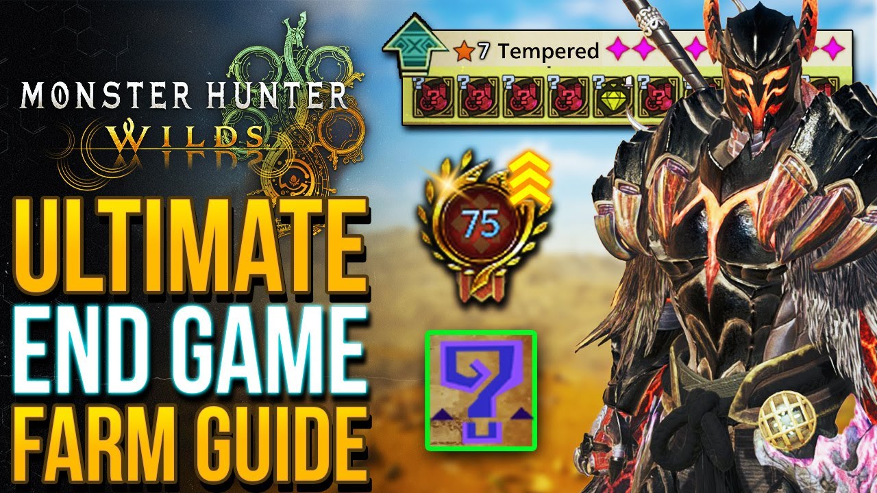 Monster Hunter Wilds - Full END GAME Guide! Artian Weapons Farm, Great Hunts & High Rank Explained
