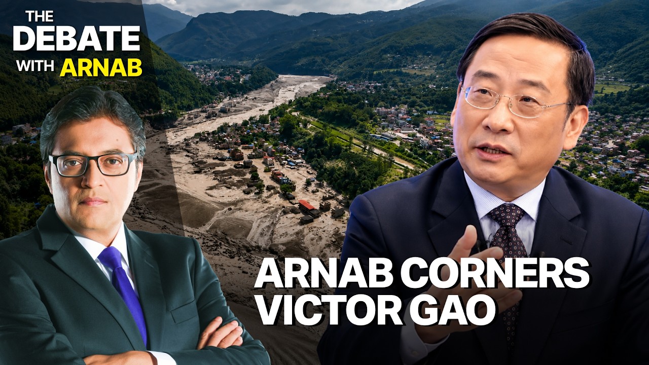 Arnab Challenges Victor Gao On Pakistan Visit And China&rsquo;s Tibet River Policy | WATCH