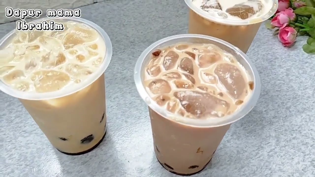 TERNYATA SANGAT MUDAH UNTUK MEMBUAT MINUMAN BOBA YANG KENYAL