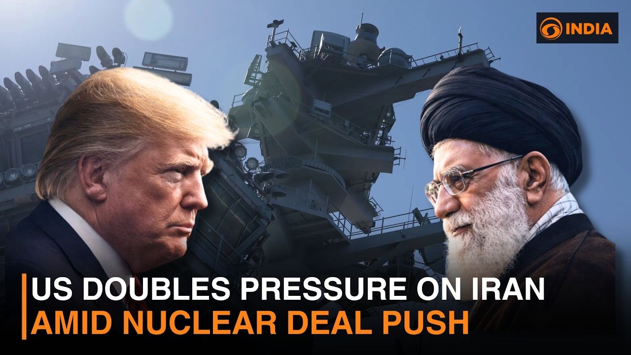 US Doubles Pressure on Iran Amid Nuclear Deal Push & more | DD India Live | 6PM IST