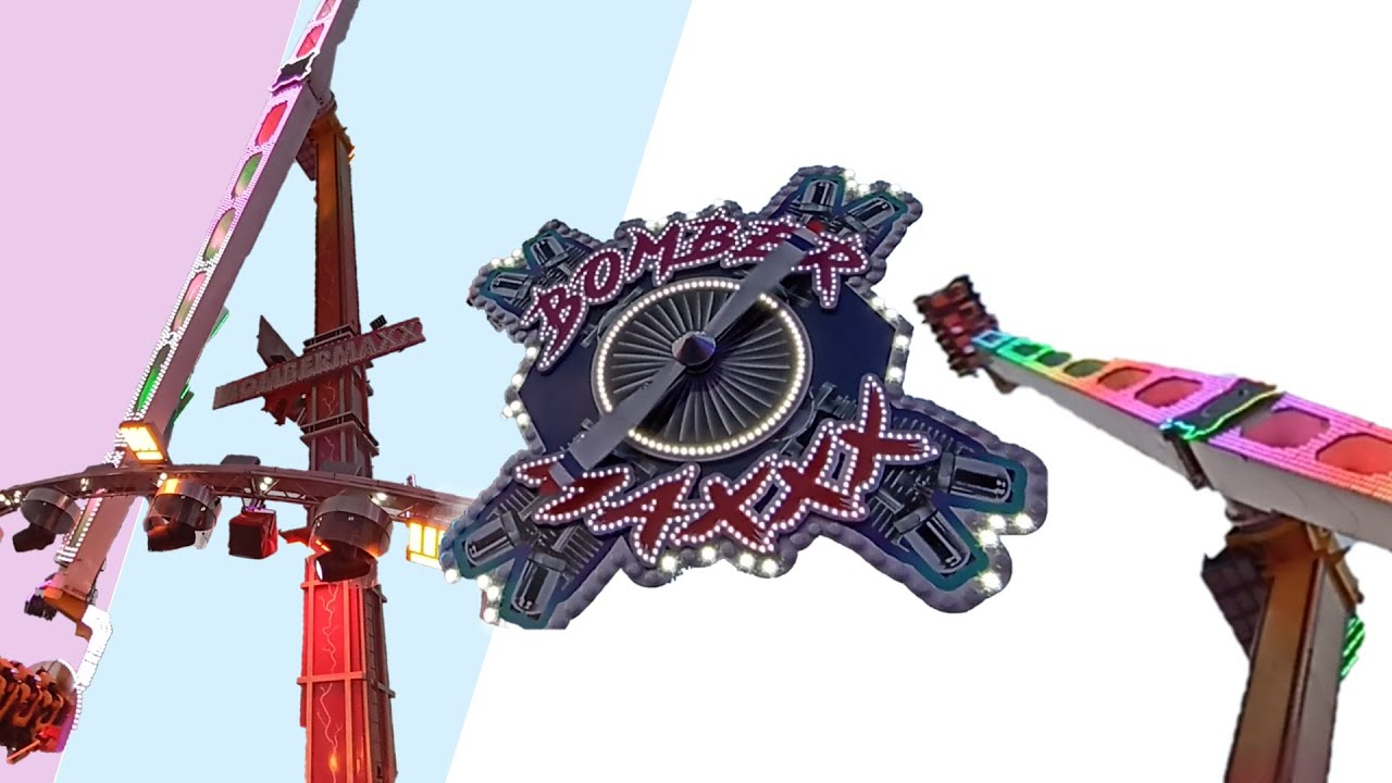 manège Bomber Maxxx fête foraine Rennes 2022/2023 [booster maxx Fabri] (Thinel)