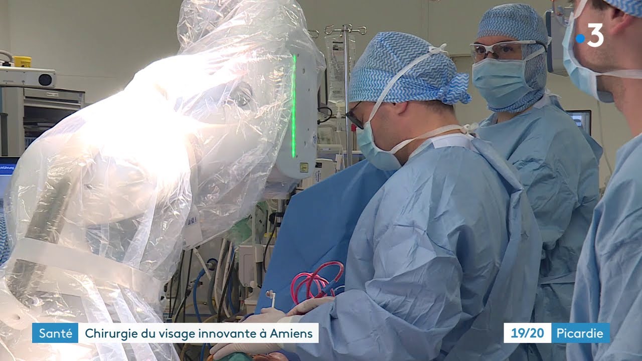 Chirurgie du visage innovante au CHU d'Amiens