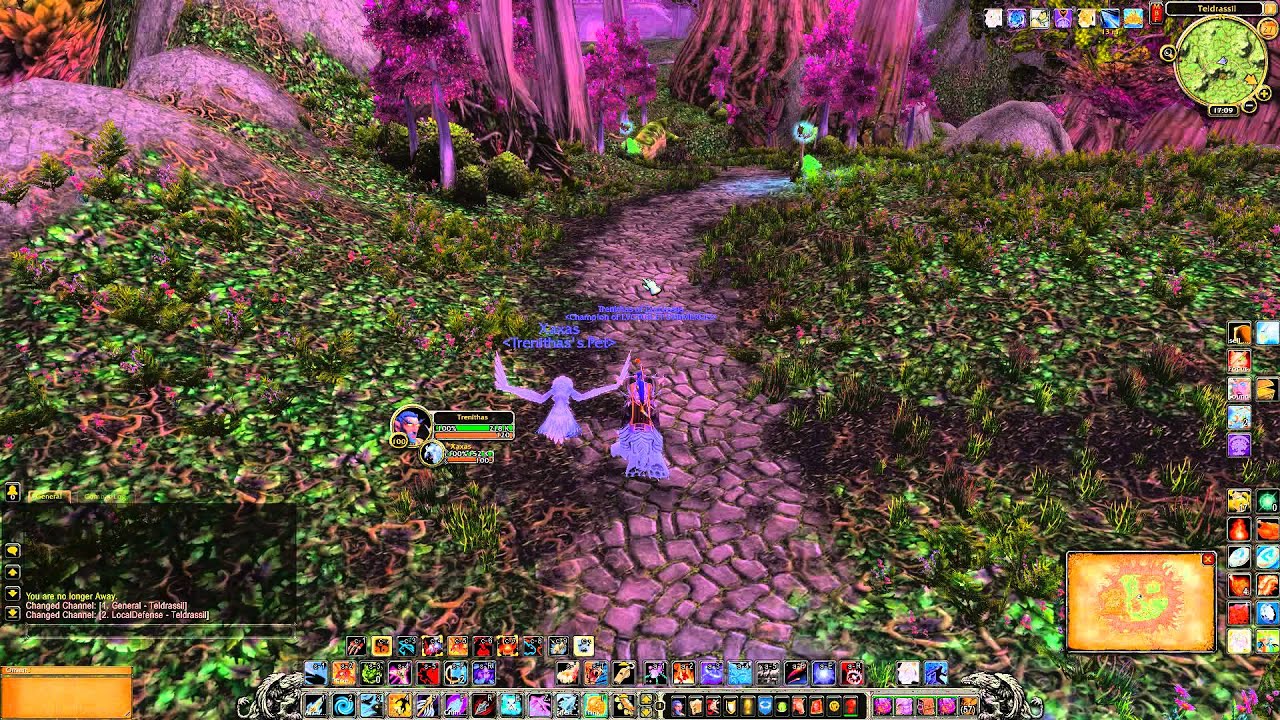 Tour of Teldrassil and Darnassus