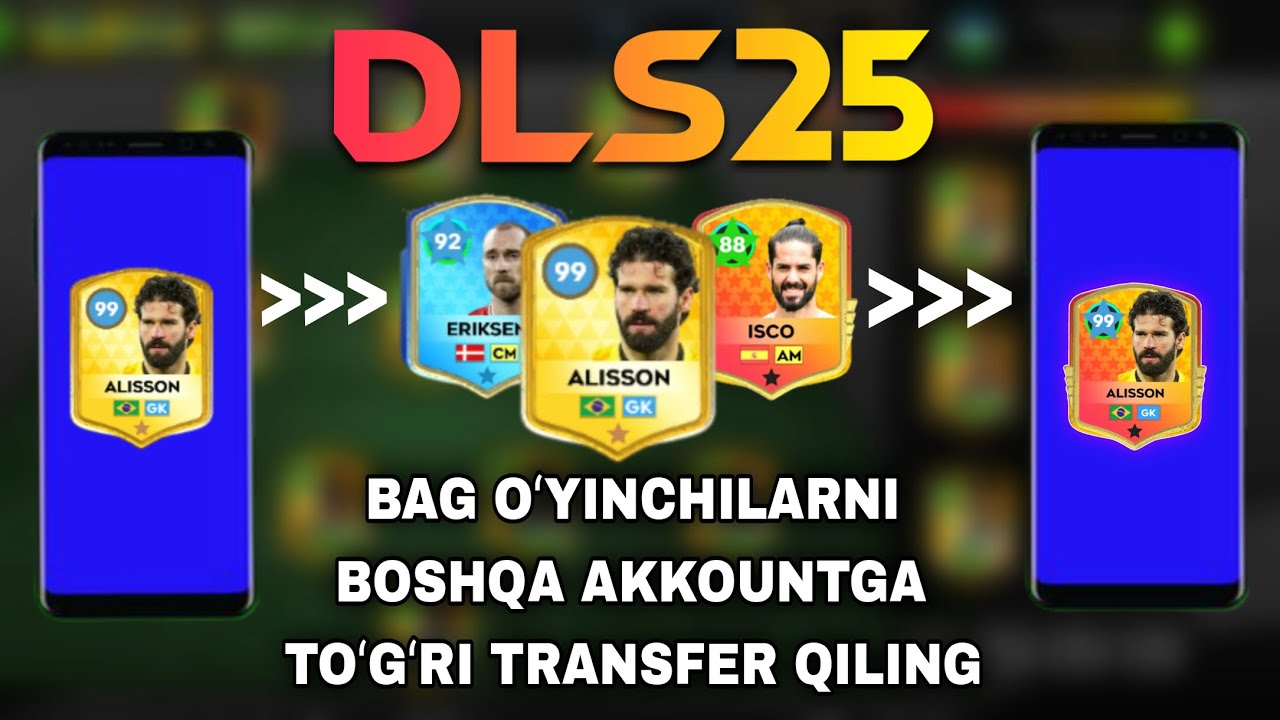 DLS25 YANGI TRANSFER FUTBOLCHILAR🤩🤩 BAG HOLATINI KOʻRIB CHIQAMIZ✅✅. SUPER YANGILANISH😉😉