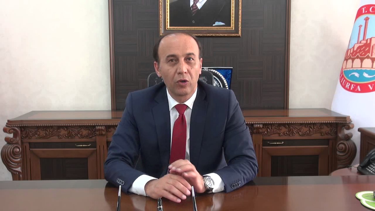 Şanlıurfa Valisi Abdullah Erin Göreve Başlama Mesajı