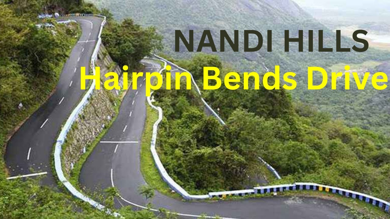 Hairpin Bends Drive | Nandi Hills | Bangalore | Drive to Nandi Hills mountain | Zig Zag Road | Part3