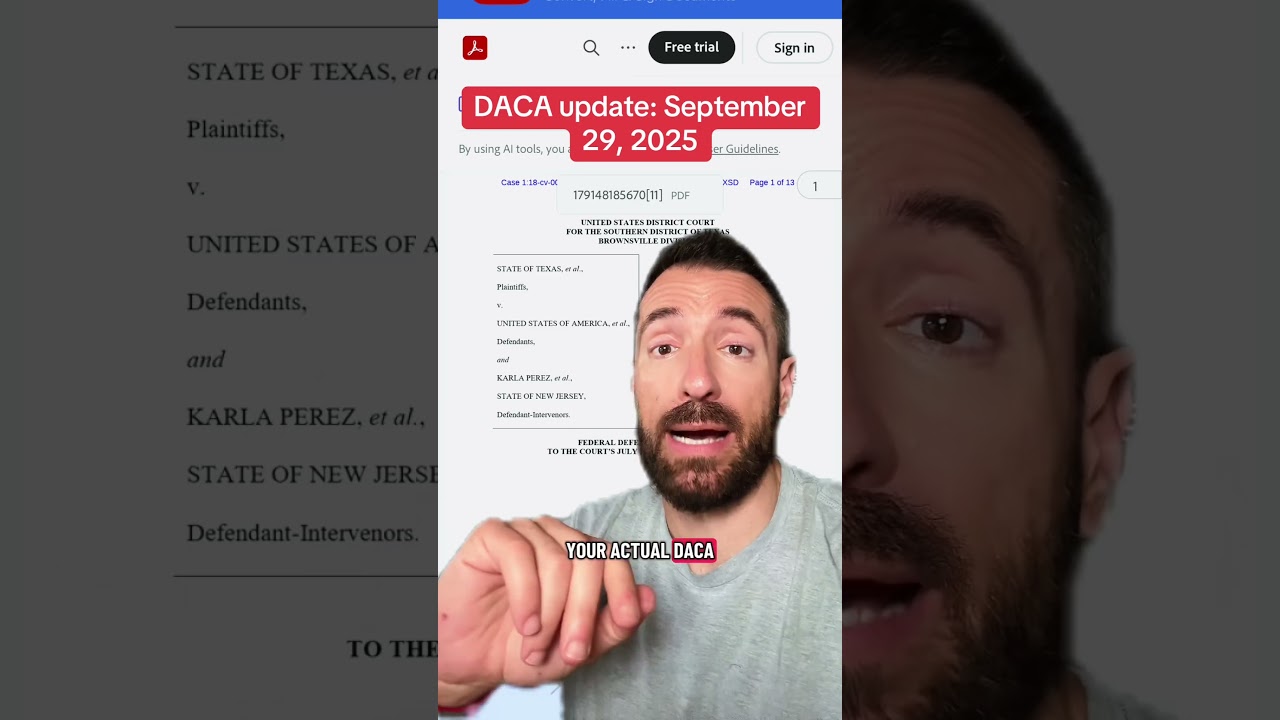 Новые заявки на DACA возвращаются! #DACA #иммиграция