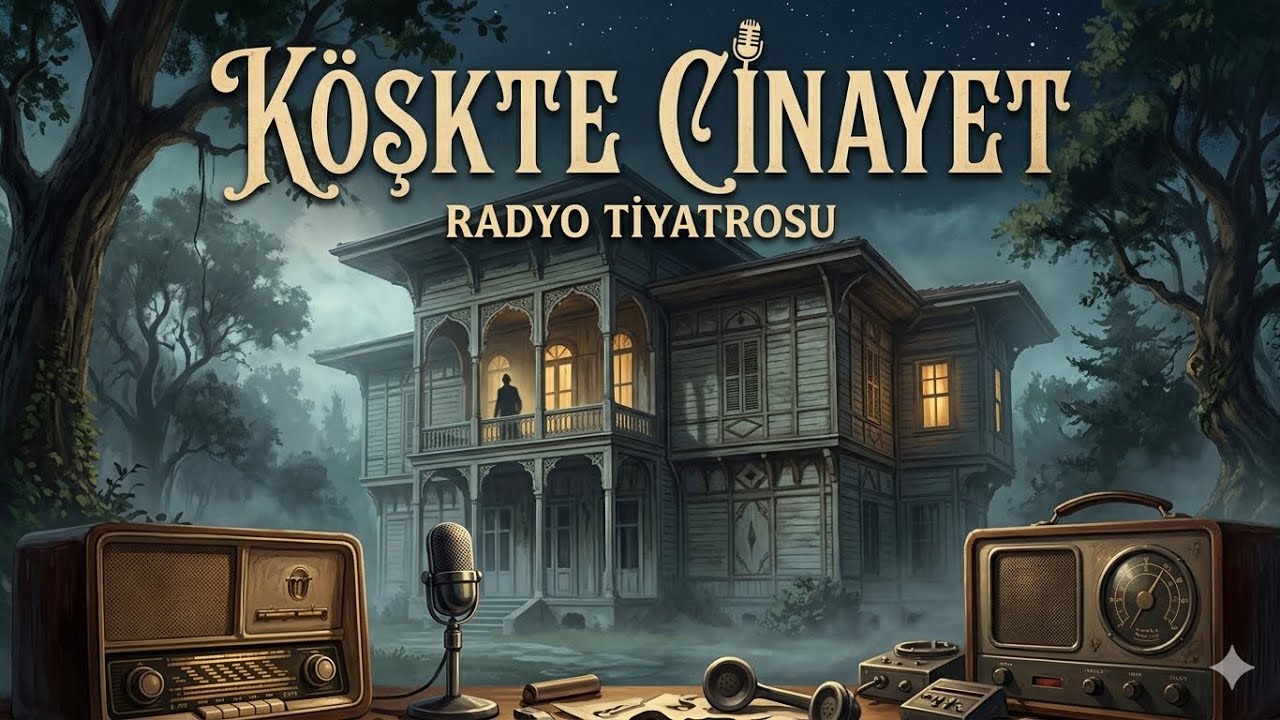 Köşkte Cinayet - Agatha Christie |Karanlık Frekans |#radyotiyatrosu #trending #agathachristie