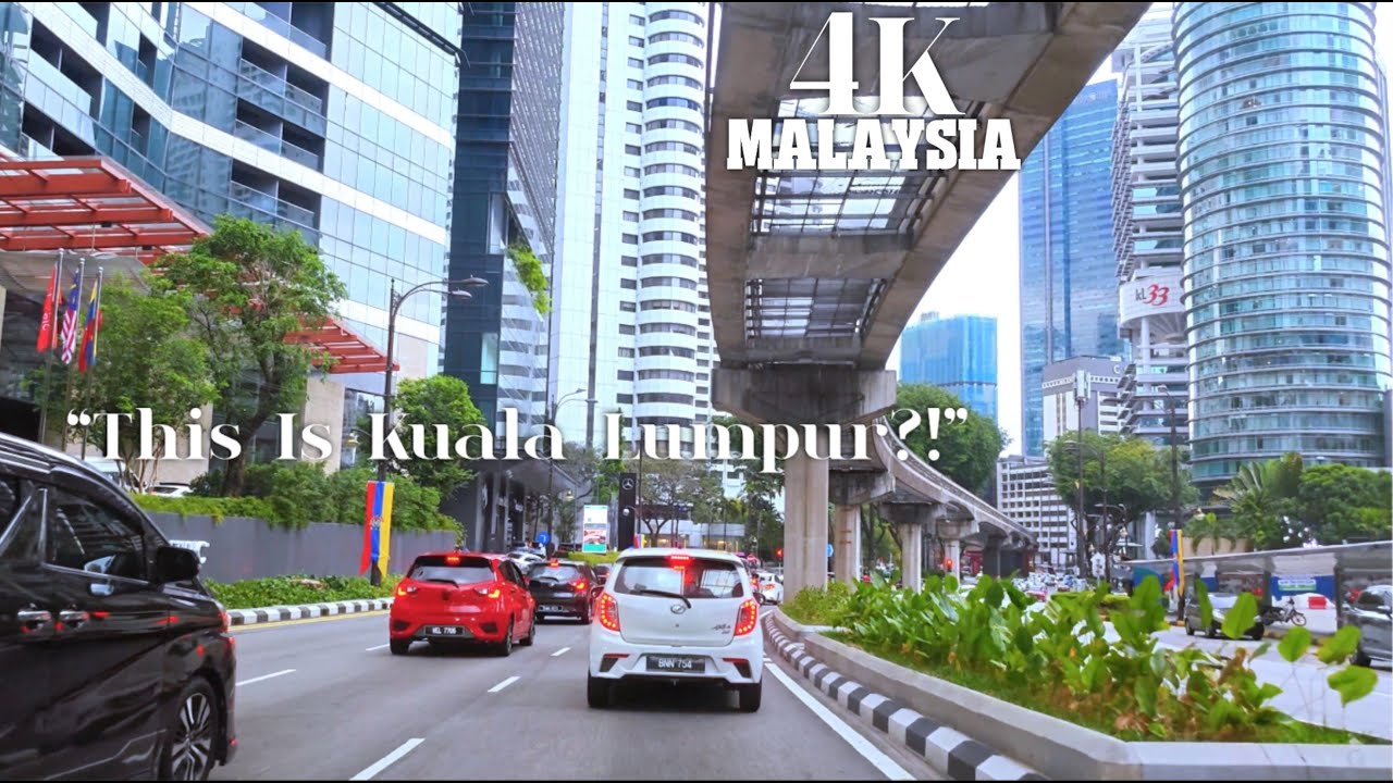 POV Drive in Kuala Lumpur 🇲🇾 | Stress, Beauty & Chaos in 4K (Before Sunset)