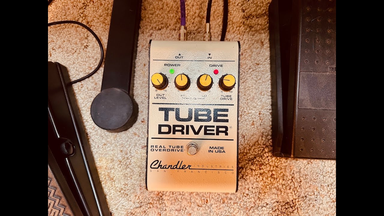 Chandler Tube Driver with Minimoog
