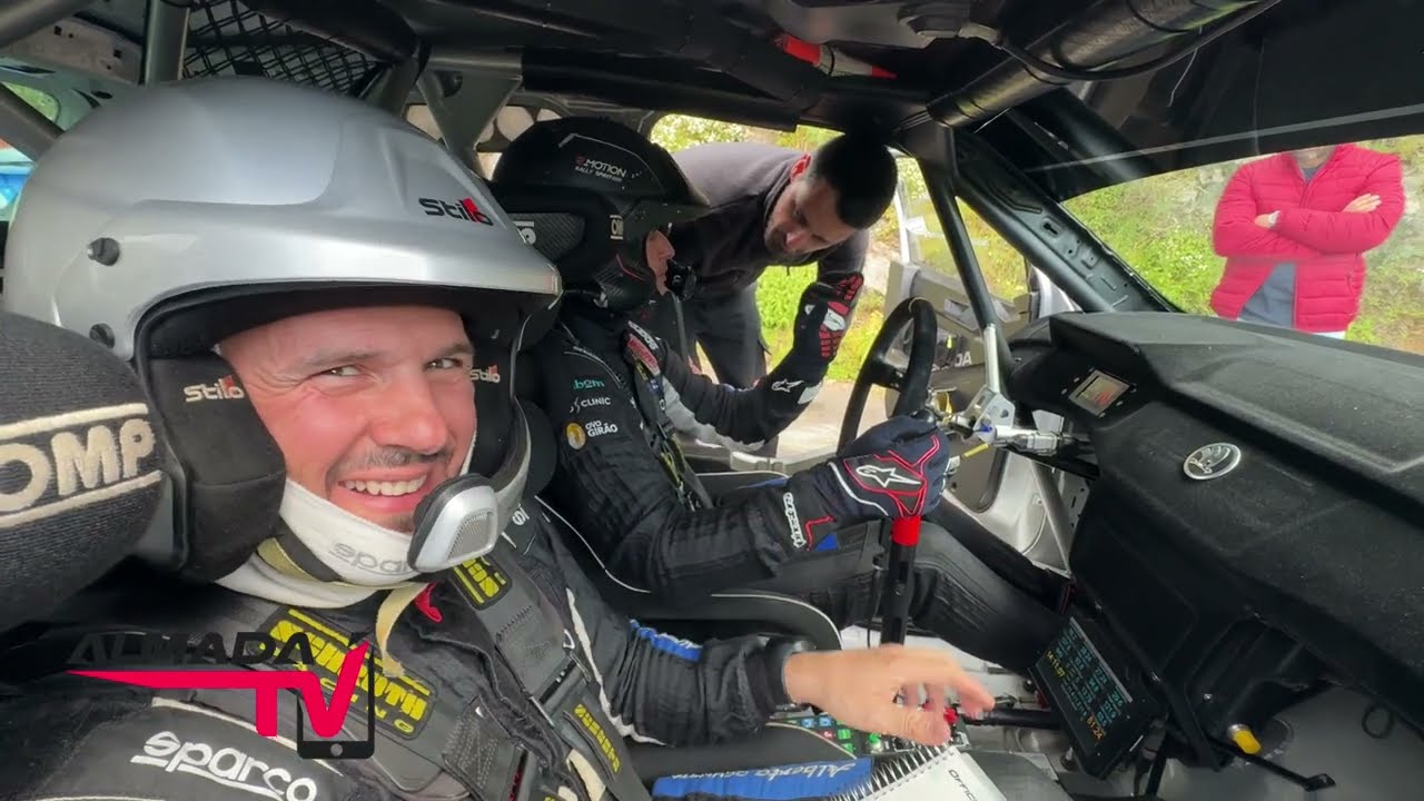Testes Skoda Fabia Rally2 Evo de Miguel Caires - João Miguel Sousa para o Rali Marítimo 2024