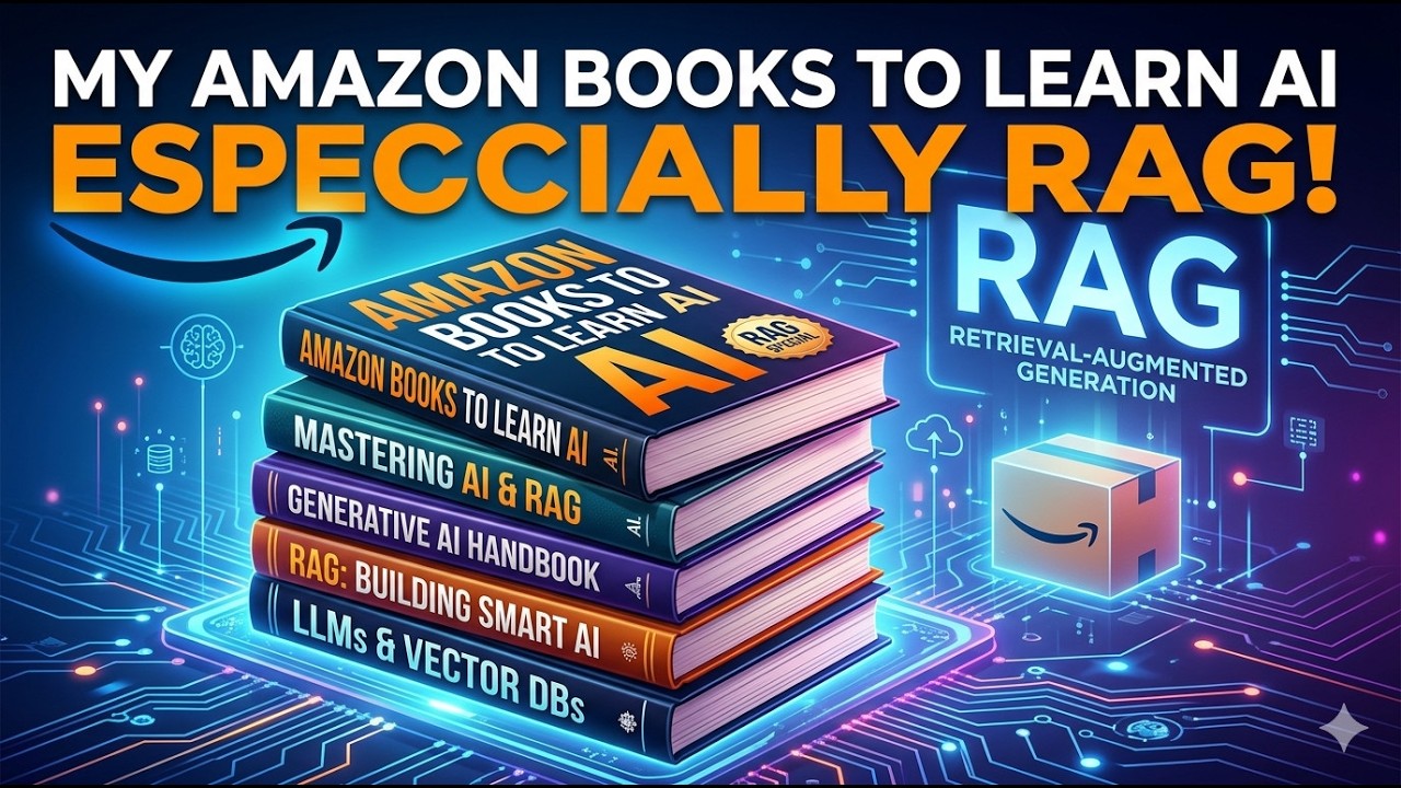 My Amazon books to learn AI, especially RAG and AI Agents