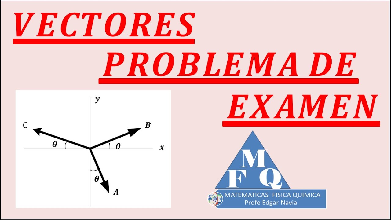VECTORES EJERCICIO DE EXAMEN 2020