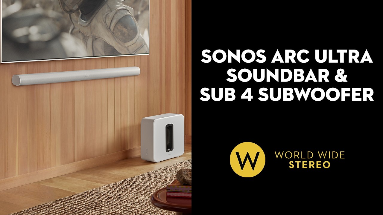 Review: Sonos Arc Ultra Soundbar & Sub 4 Subwoofer