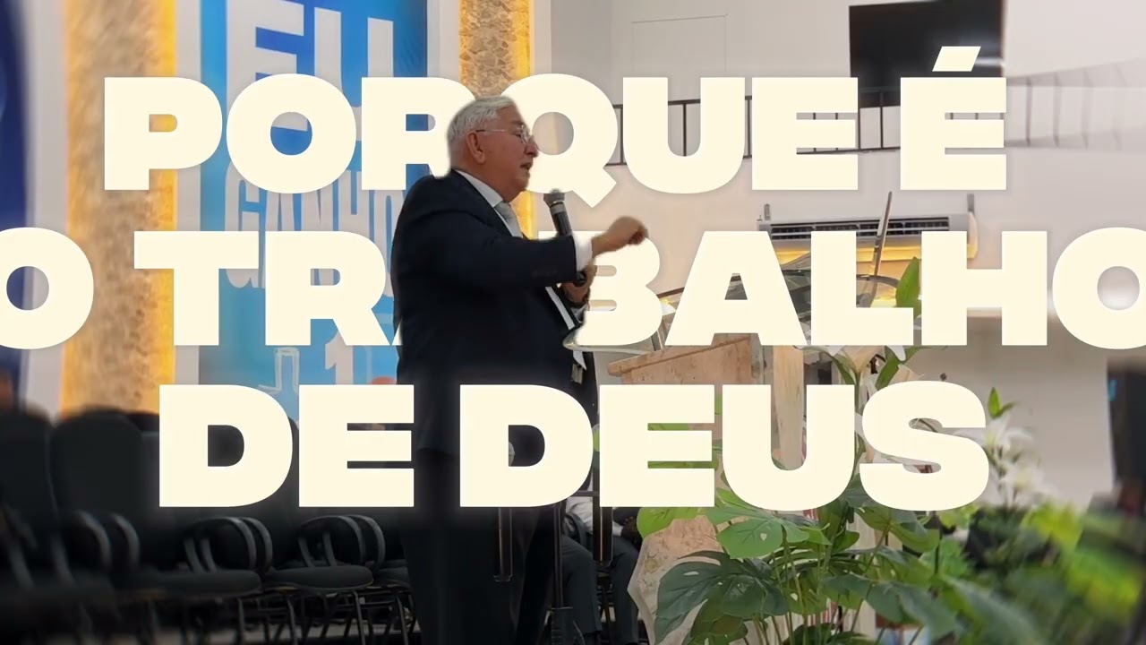 As coisas de Deus são diferentes nas nossas. Pr. Erivelto Gonçalves