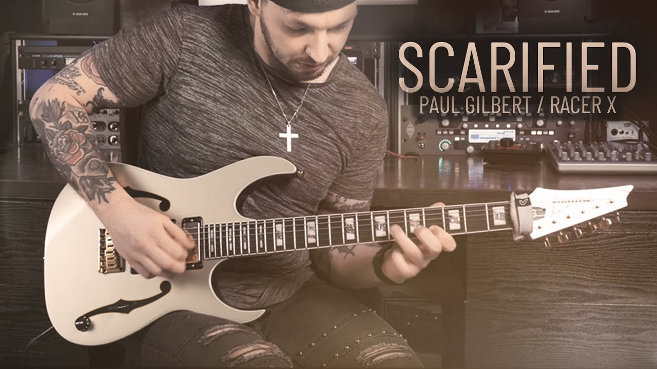 SCARIFIED by RACER X / PAUL GILBERT feat. Justin Hombach & Stephan Schoepe (Full-Band-Cover)