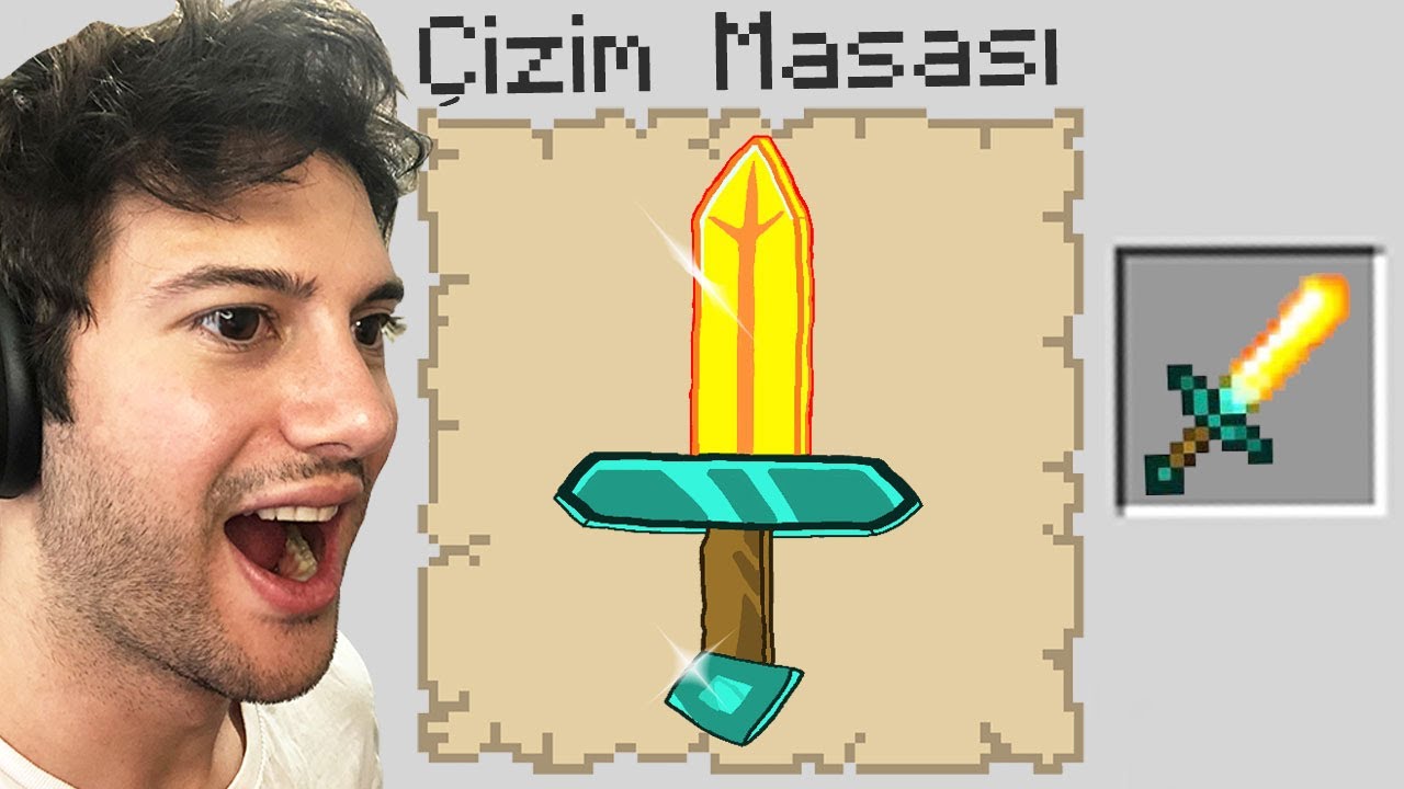 minecraft AMA ne çizersem elde ediyorum!