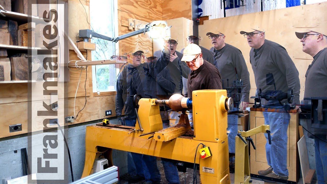 Moving the Wood Turning Lathe