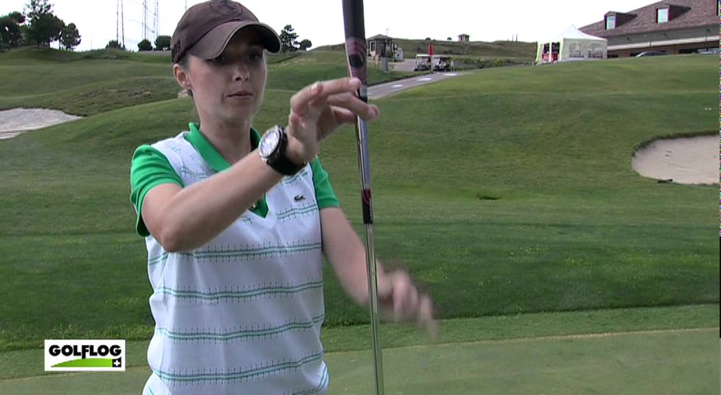 La Clase de Itziar 458 : La plomada con el putter