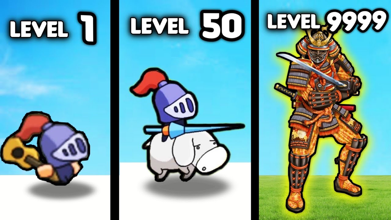 Evolving Into The Most POWERFUL Knight To Steal A Girl (Funny)