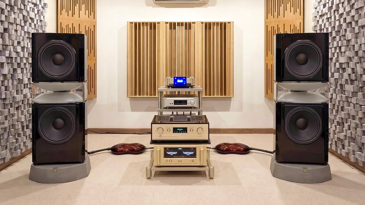 JBL K2旗艦-紅塵~童麗 - JBL Project K2 S9500SE、日本天龍/金啜子退休老師傅摩改ENCLAVEAV A75+後級、金啜子Accuphase C280V