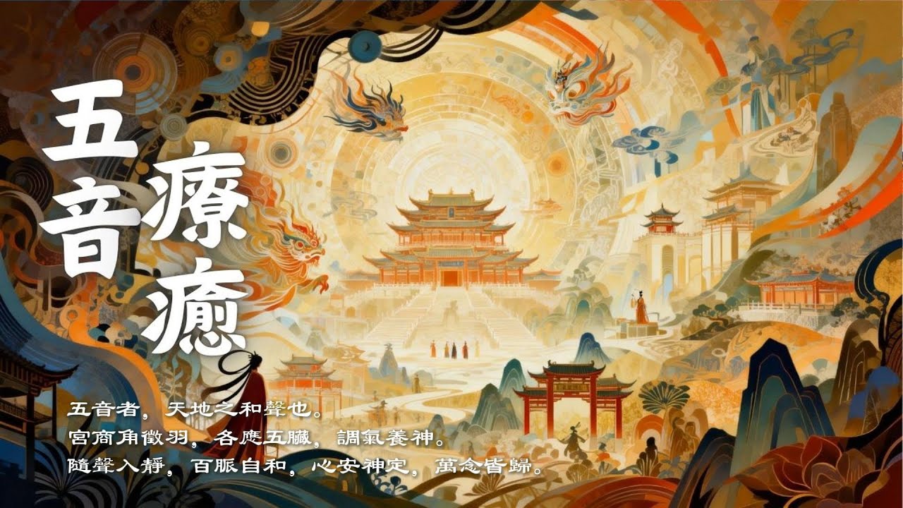五音療癒合輯｜調五臟・釋壓安神・一夜好眠 Relaxing Music for Sleep & Healing - Zen Meditation & Relaxation Music