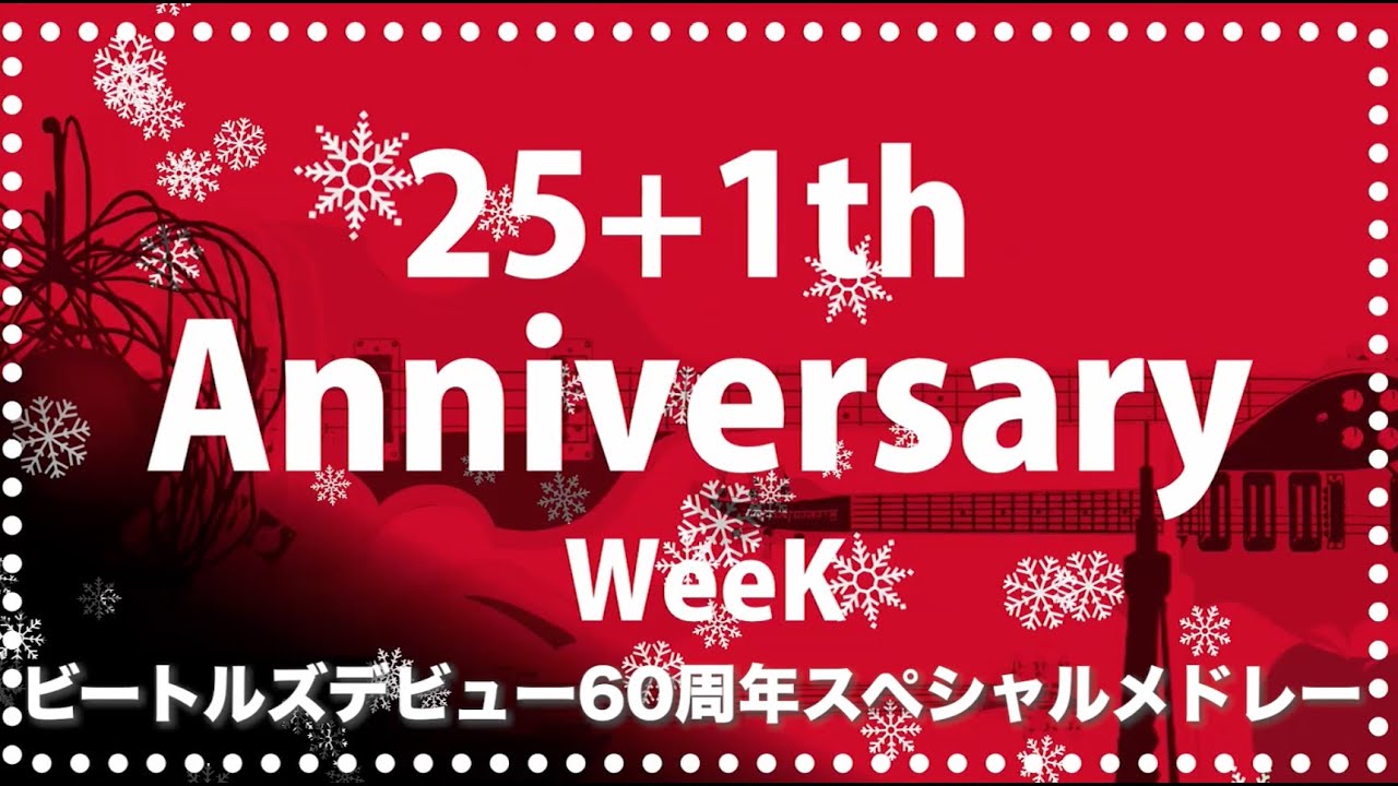 25+1 Anniversary Week The Parrots「The Beatles 60 anniversary medley」- Beatles Tribute