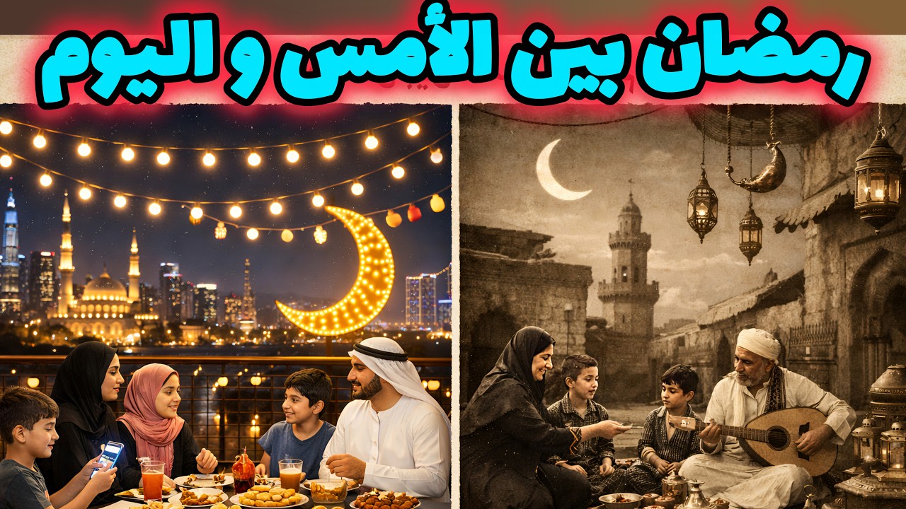 شهر رمضان بين الامس و اليوم