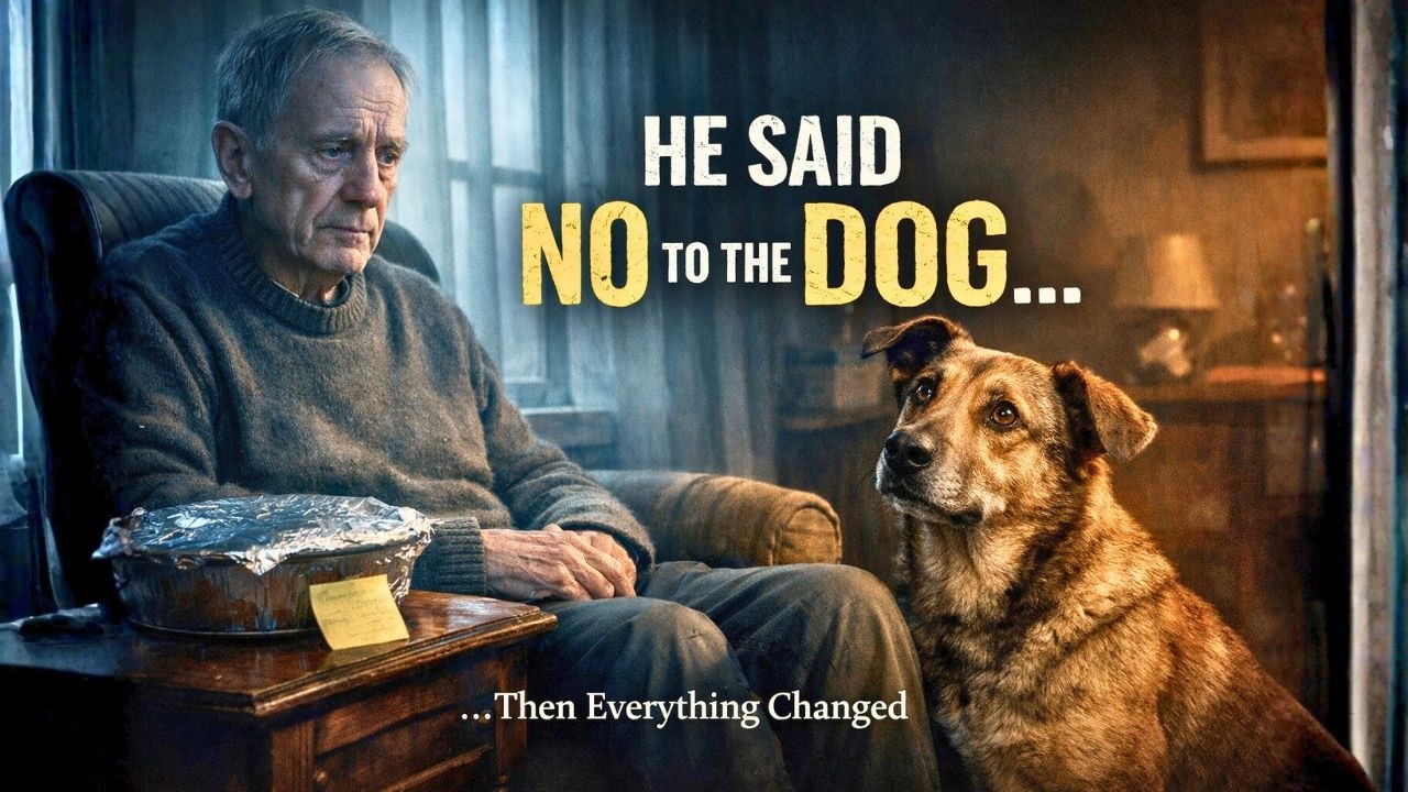 He Stopped Eating After His Wife Died — Then a Stray Dog Showed Up!