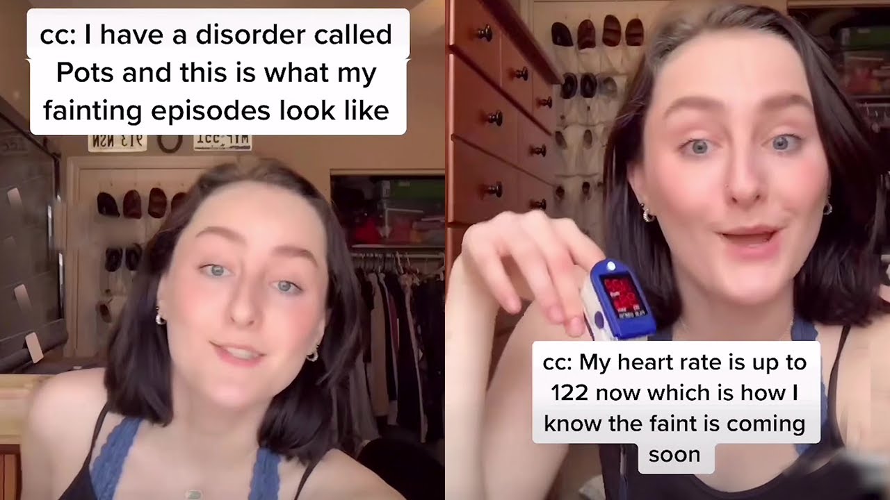 PoTS Patient Demonstrates her Fainting Spell || WooGlobe