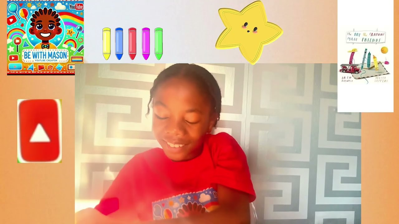 🖍️ bedtime stories with Mason, the day of the crayons became friends🌈￼ Subscribe for More Epic Story